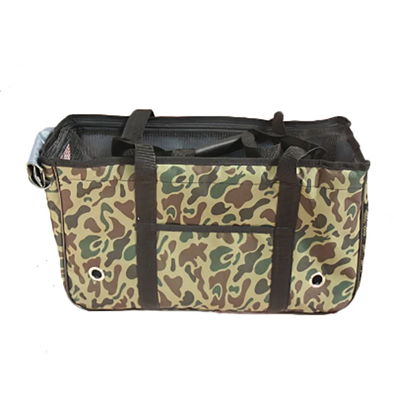 Camouflage Pattern Переносные сумки для домашних животных, складная модная Милая сумка для собак, сумка для мобильного телефона, Диагональная Сумка, Сумка для путешествий, рюкзак с перекосом - Цвет: Camouflage Pattern