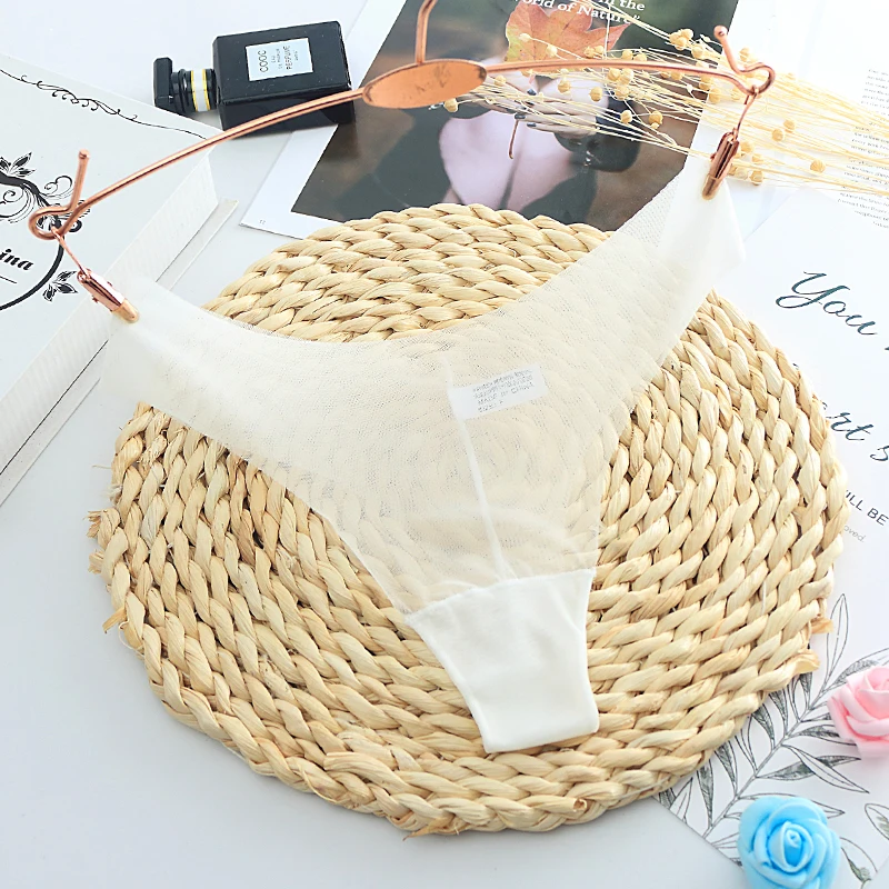 Горячая Распродажа женские сексуальные прозрачные сетчатые трусики бесшовное