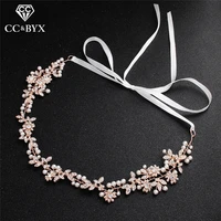 cc wedding jewelry hairbands headbands vintage pearl engagement hair accessories for bridal handmade head ornament gifts hx270