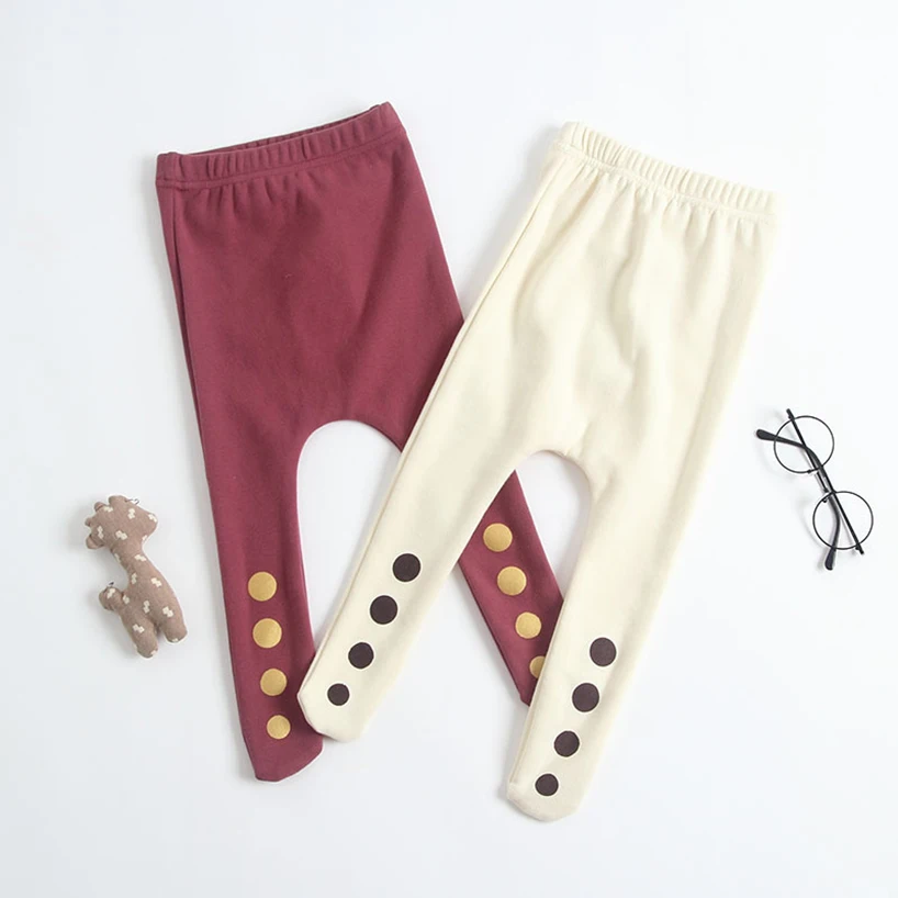 Autumn Style Unisex Baby Pantyhose Lovely Dot Match Stretch Pure Cotton Little Winter Socks Childrens Long |