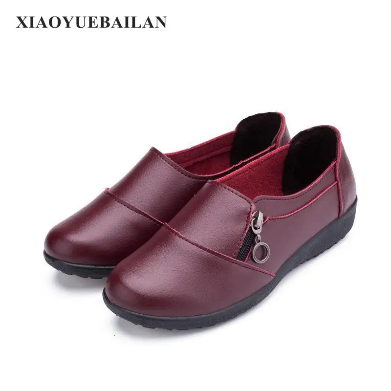 2017 г. новые осенние дышащие женские тонкие туфли на плоской подошве Женская