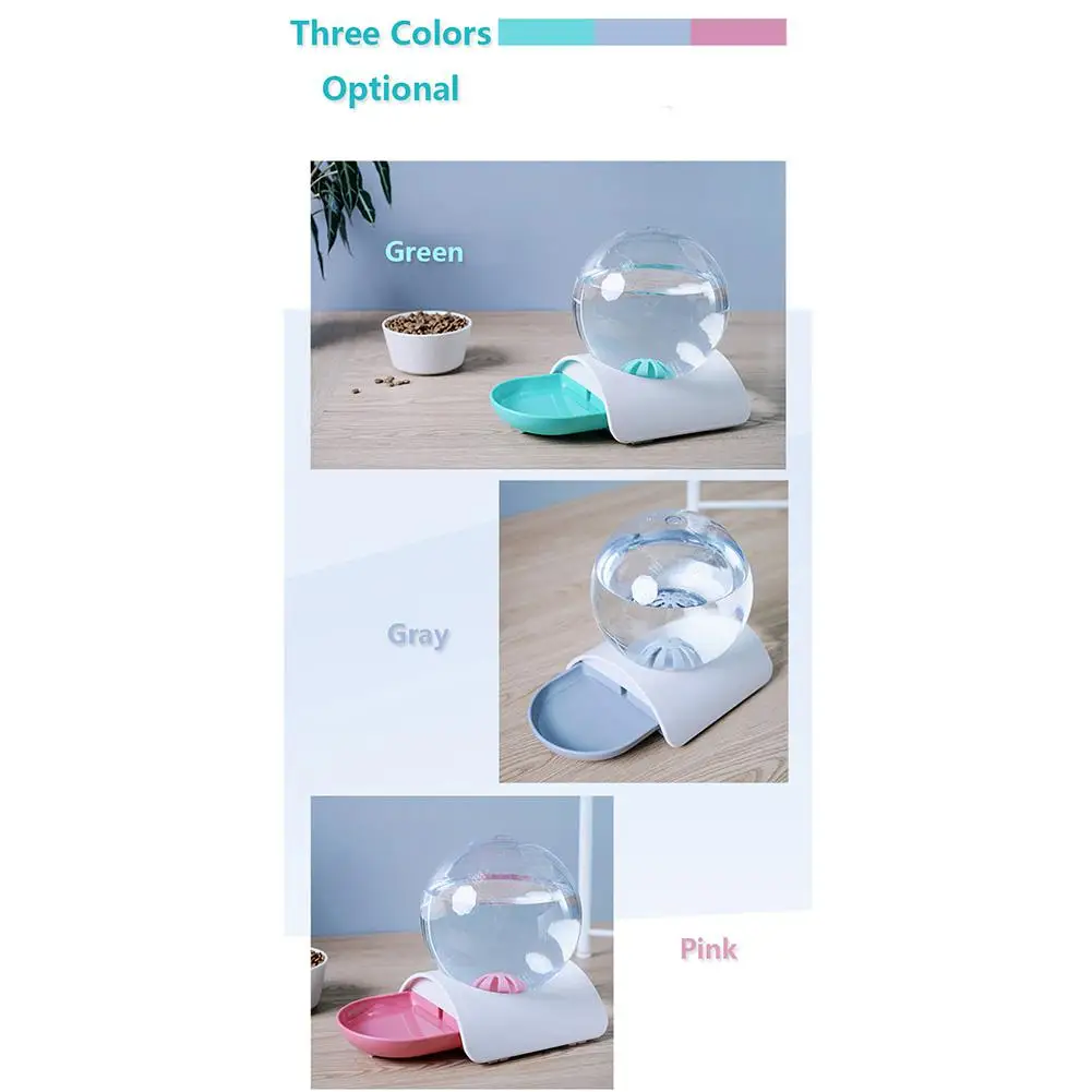 2.8L Fashion Bubble Shape Automatic Pet Cat Dog Water Feeding Machine For Drinking Pets Water Feeders Suppliers
