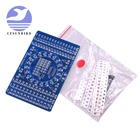 CD4017 вращасветодиодный светодиодная SMD NE555 паяльная тренировочная доска набор сделай сам забавные навыки тренировочный электронный костюм