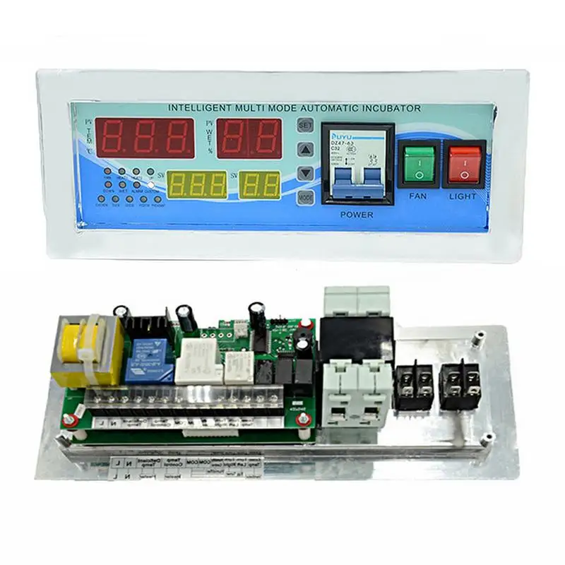 

XM-18E Full Automatic Egg Incubator Controller Multifunction Controller Temperature Humidity Sensors Egg Hatcher Controller