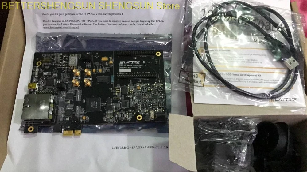 Сетчатая проекционная плата FPGA ECP5 5G PCIe LFE5UM5G 45F VERSA PROMO|Датчик ABS| |
