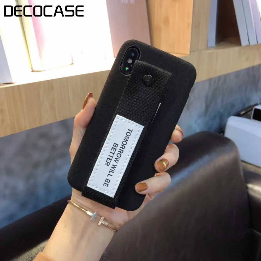 DECO чехол модный корейский Розовый с цитатами универсальный для друзей пара