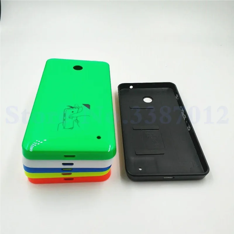 10 шт./лот новая Крышка корпуса для Nokia Lumia 630 635 N630 N635 задняя крышка батарейного