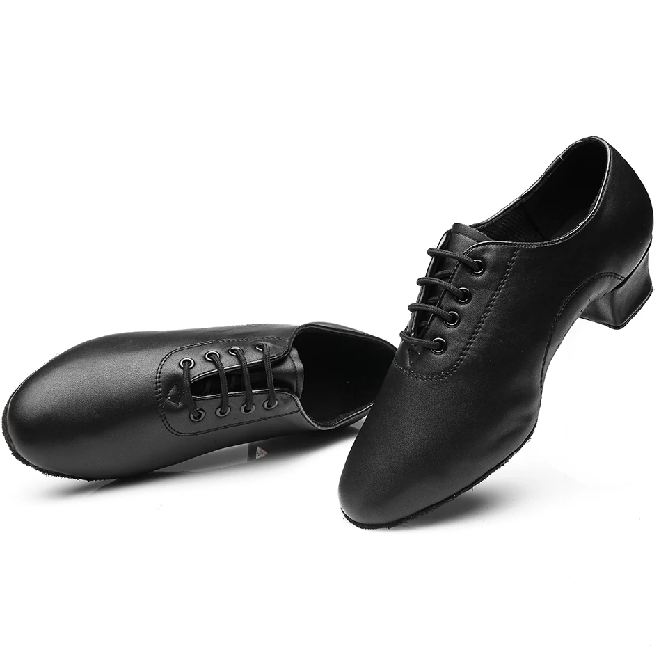 Туфли унисекс для бальных танцев мягкая искусственная кожа кроссовки