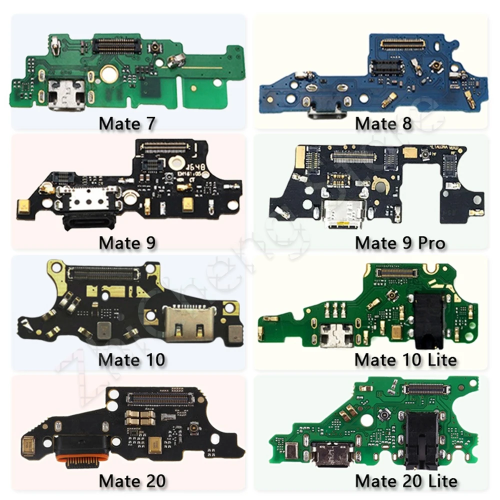 USB зарядный порт зарядное устройство док разъем гибкий кабель для Huawei Mate 7 8 9 10 20 Lite