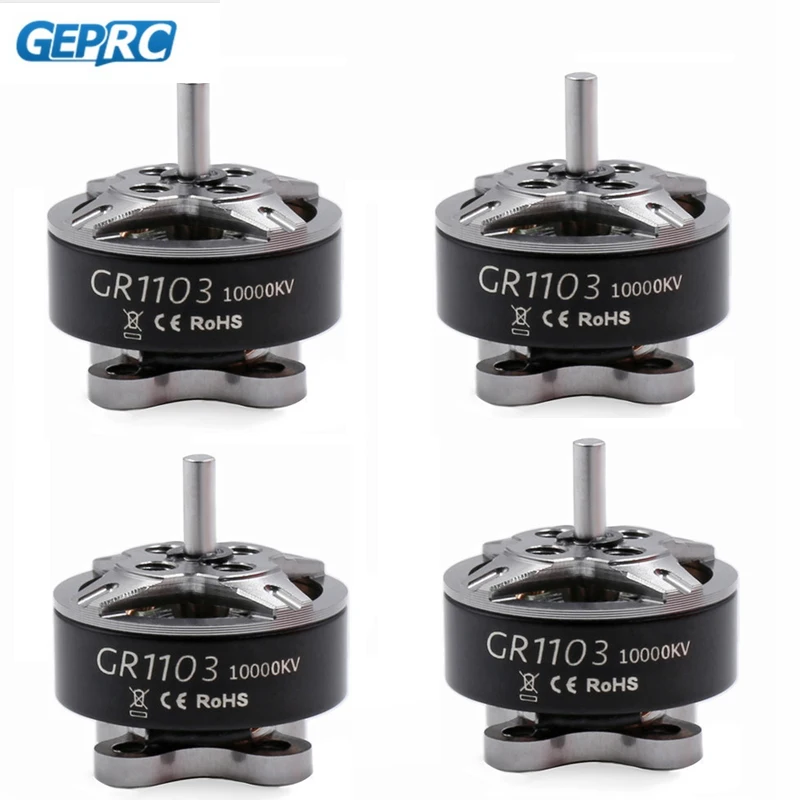 1/2/комплект одежды из 4 предметов, новая GEPRC SPEEDX GR1103 8000KV 2-3 S 10000KV 1-3 S FPV гоночный Радиоуправляемый двигатель для дрона с дистанционным управлением запасные Запчасти аксессуары