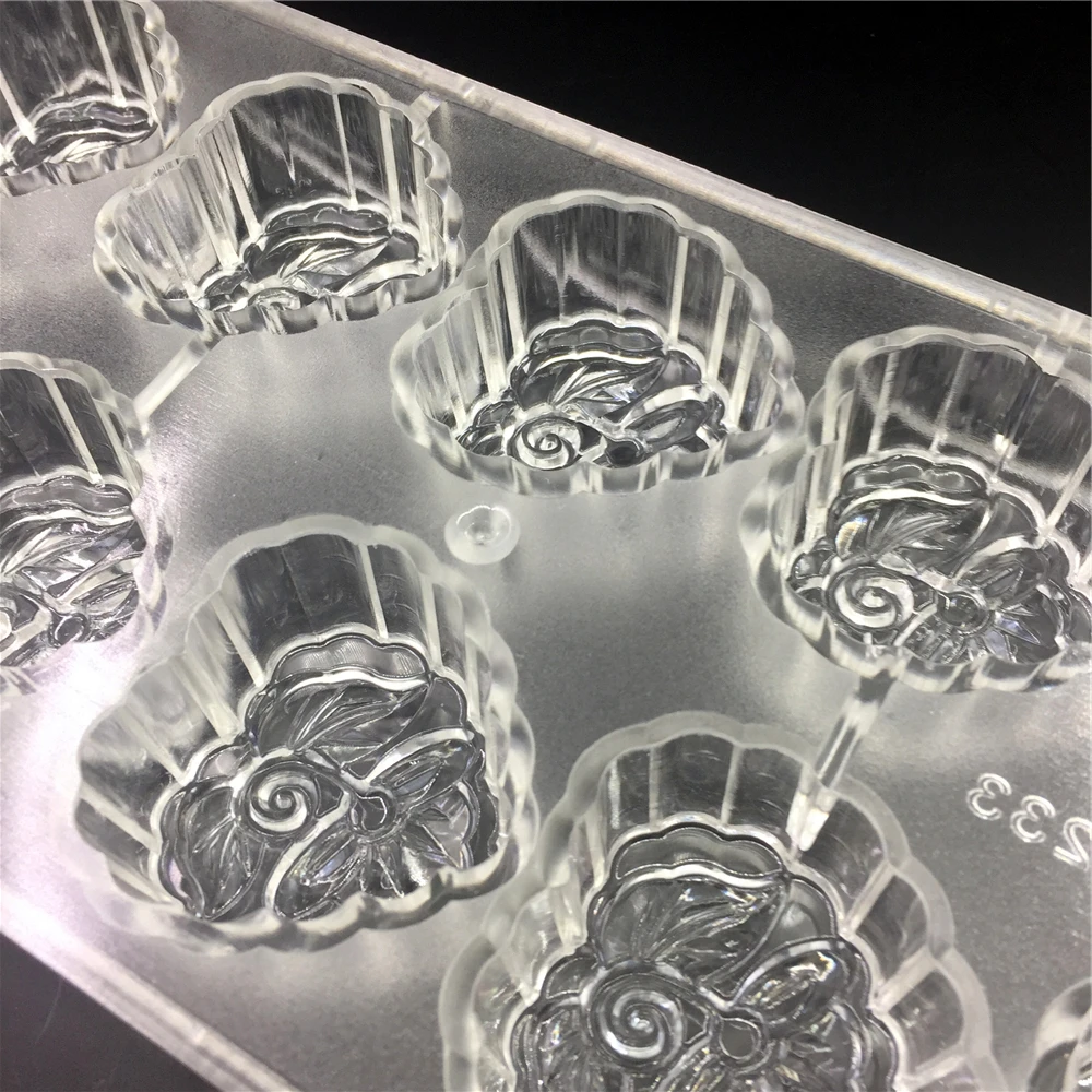 Цветы Сердце 3D поликарбонатные формы для шоколада пластиковые инструменты