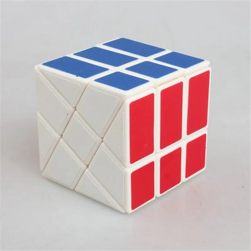 Бренд YongJun 3X3X3 квадратный король Фишер куб Skew волшебный новый пластиковый кубик