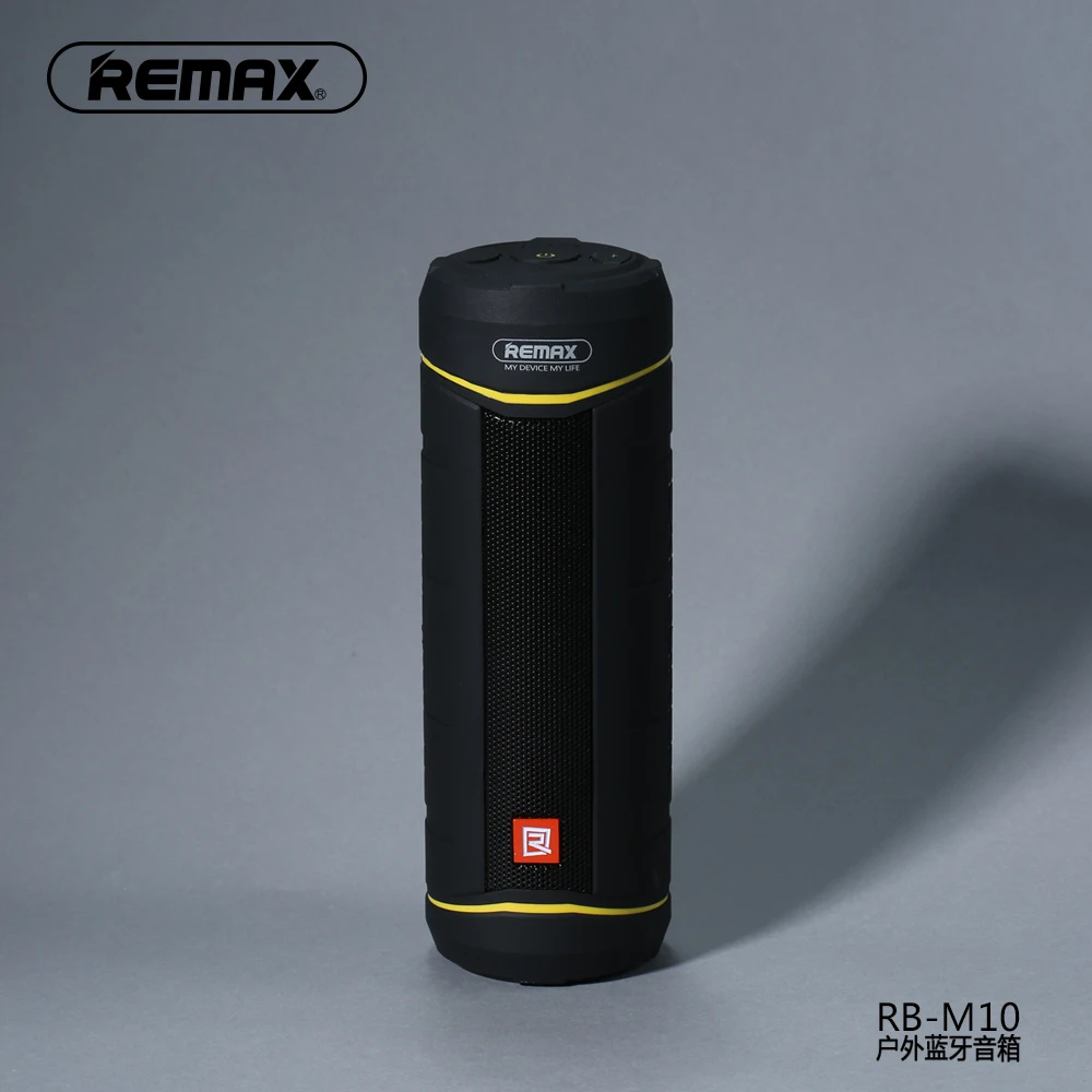 Спортивная Беспроводная колонка REMAX с Bluetooth 4000 мАч чип DSP TF звонок стереочайник