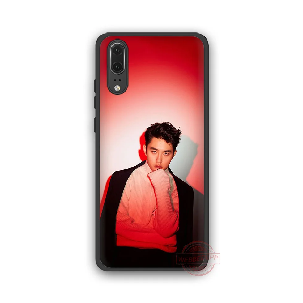 WEBBEDEPP EXO классный ТПУ чехол для телефона Huawei P10 P20 P30 Lite Pro Y6 Y7 prime 2018 Y9 2019 |