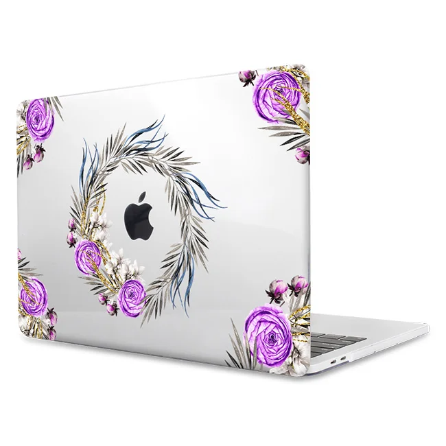 MB02 Чехол MTT с цветами и бабочками для Macbook Air Pro 11 12 13 15 retina, Жесткий Чехол для mac book 13 дюймов, чехол для ноутбука a1989 - Цвет: MB02