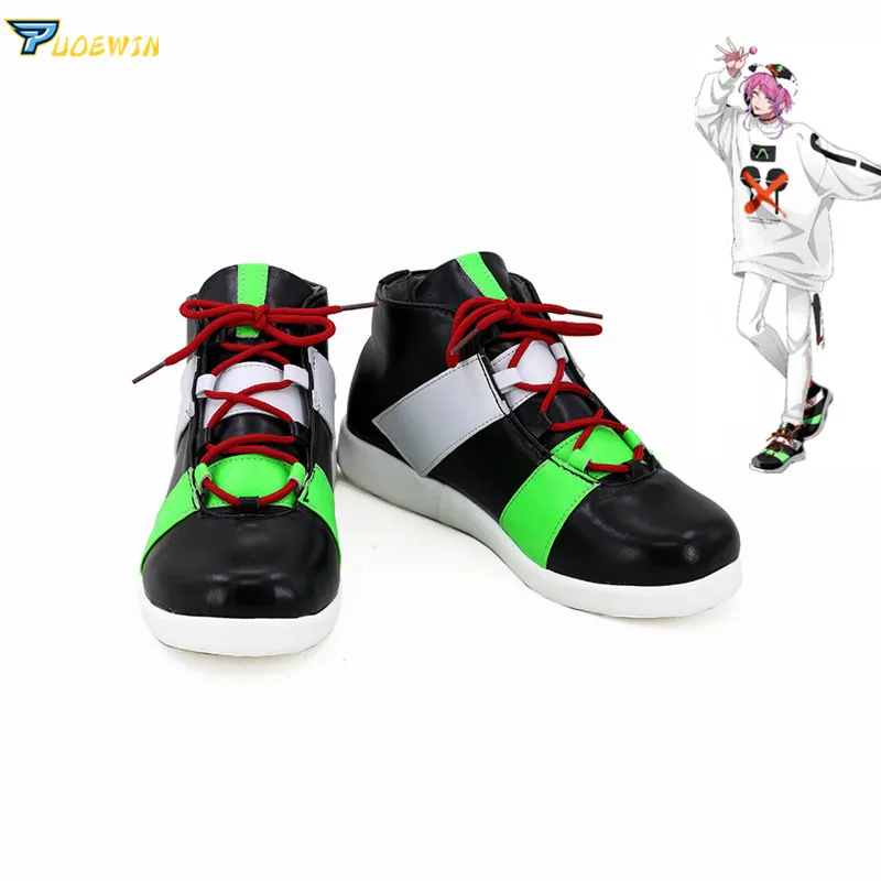 

Division Rap Battle RAMUDA AMEMURA Cosplay Boots Anime Shoes Custom Made