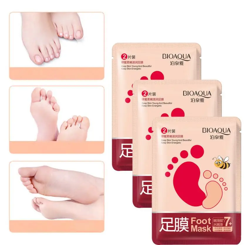 Горячая Мода Новинка 3 пары отшелушивающая маска для ног детские мягкие ноги
