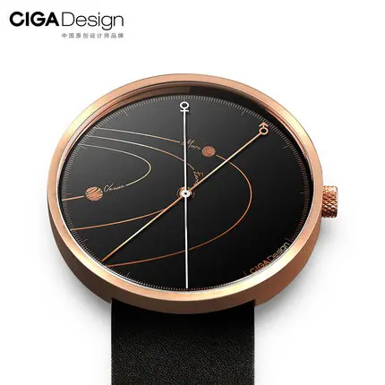 Xiaomi CIGA Design Lover Series Wristwatch Fashion Simple Retro Leisure Leather Couple Quartz Clock Love Watch | Электроника