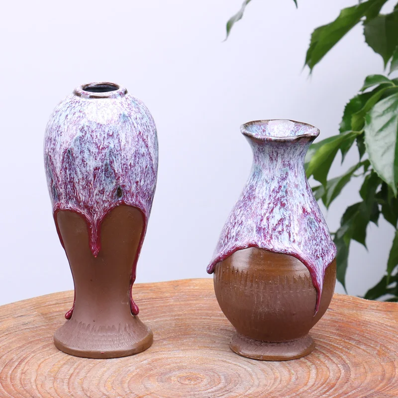 Креативный модный домашний декор ваза для цветов chinaware жидкий дизайн