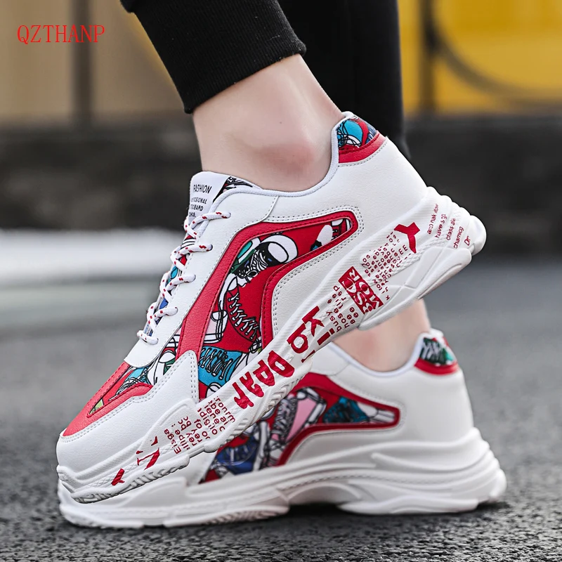 

Fashion Male Casual Shoes Comfortable Men Shoes Chaussures Pour Hommes Breathable High Quality Adult Sneakers Adult Shoes White