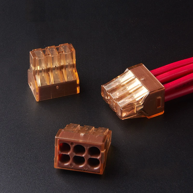 30-50 шт./лот) SJ-602 604 606 608 Установочный провод клеммный блок разъемов 2Pin 4Pin 6Pin 8 pinwire разъем 0,75-4.0mm2