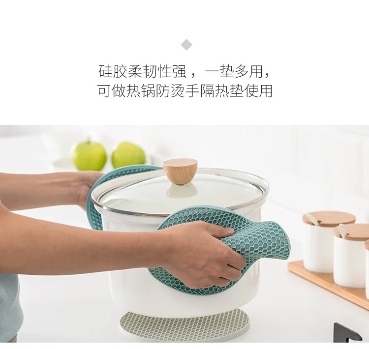 XSilicone Coaster cupдвусторонняя сотовая круглая подставка коврик теплоизолированная чаша коврик Домашний Декор Настольный экологически чистый