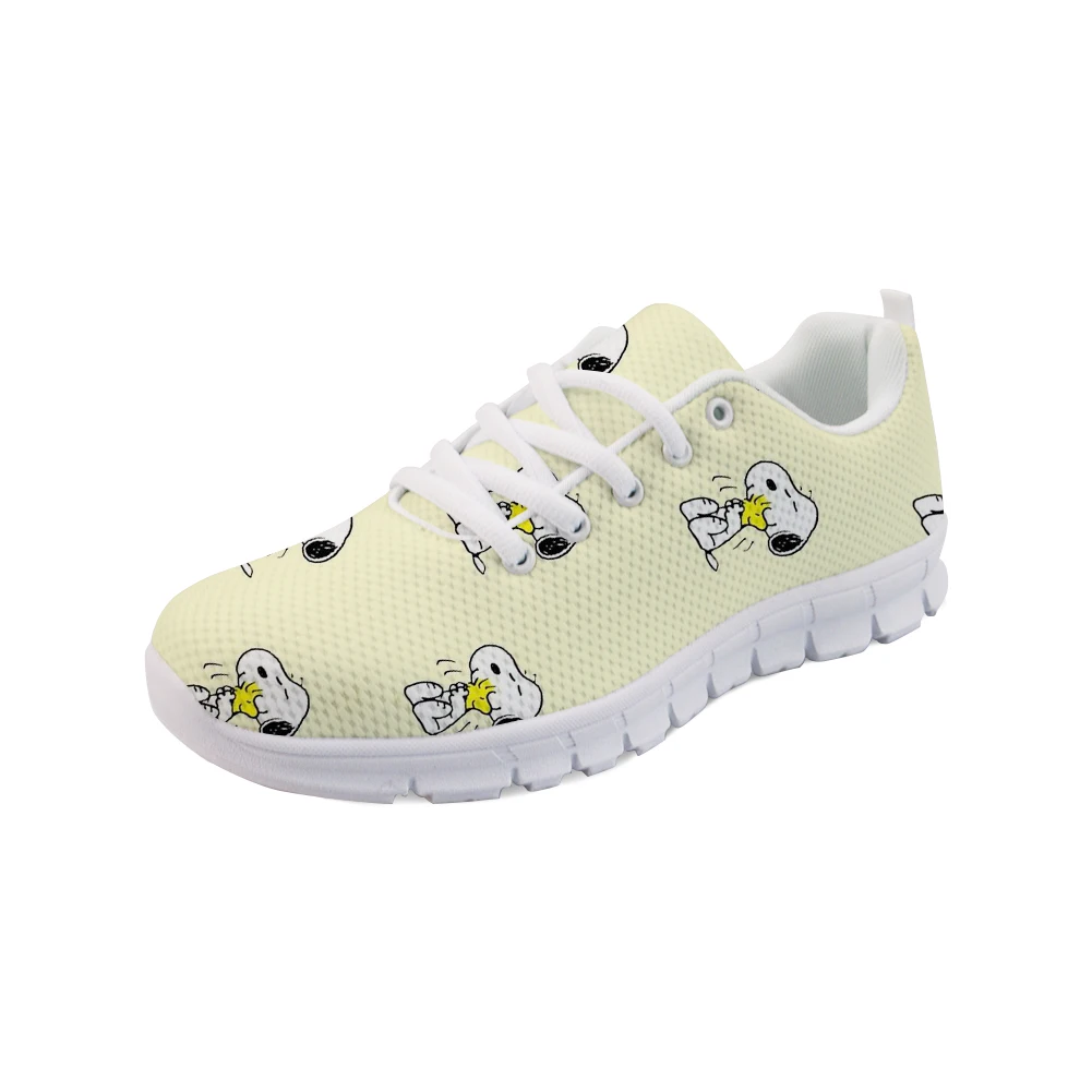 WHEREISART/Модная женская обувь милые домашние собаки кроссовки с принтом Женская