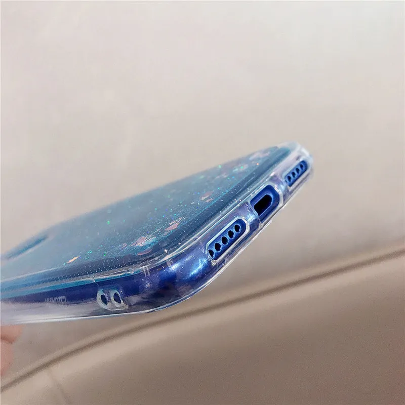 Жидкий зыбучий песок Блестящий блестящий чехол для телефона Xiaomi Redmi 9 9SE 8 Lite Note 7 6 6A