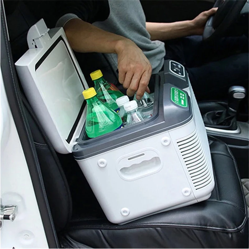 12 V/24 V Автомобильный холодильник замораживание Портативный компрессор 12L для автомобиля дома холодильное Отопление-20 градусов Авто охладитель морозильник