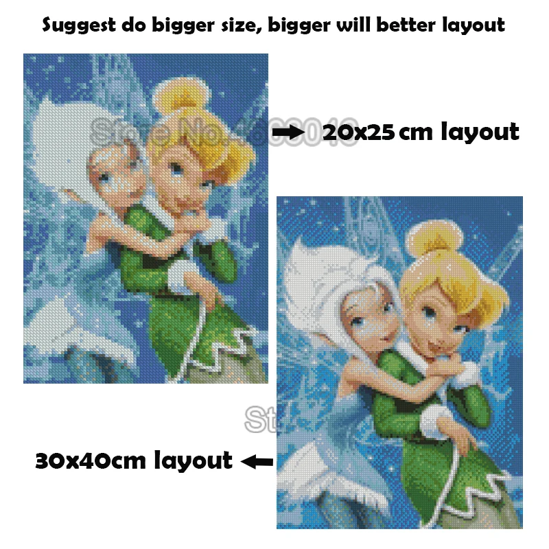 Мультфильм девушки круглые/квадратные 5D DIY Алмазная картина вышивка шаблон 3d