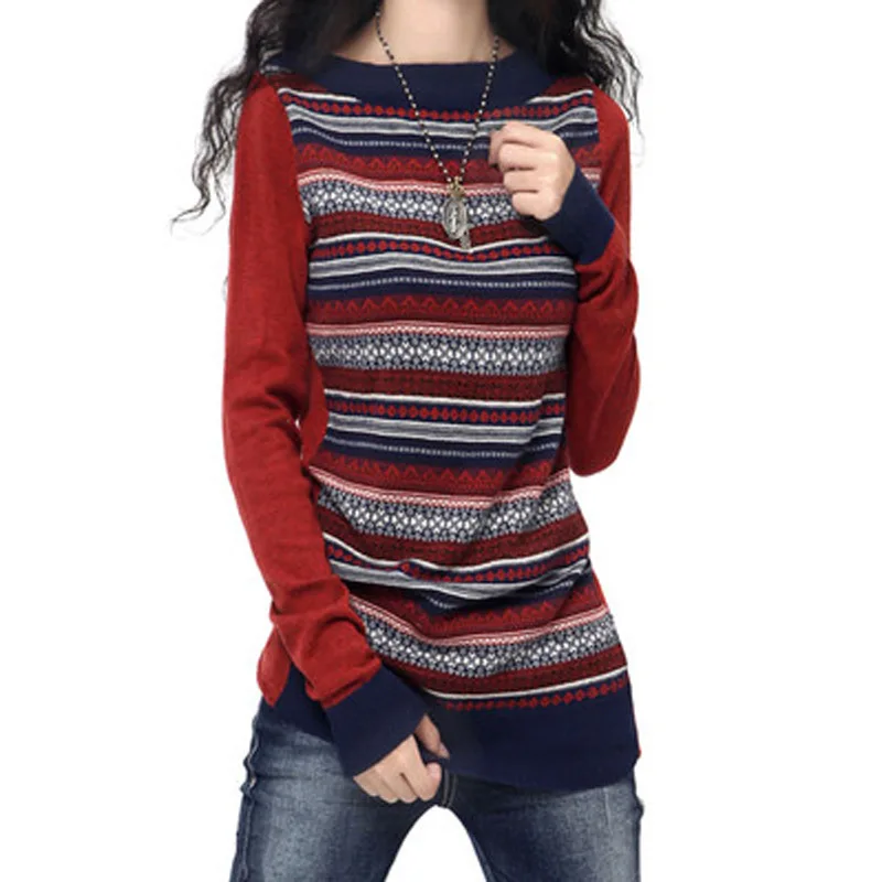 Для женщин striped turtleneck Knit Cashmere Свитера пуловеры зима-осень Тонкий теплый Цвет