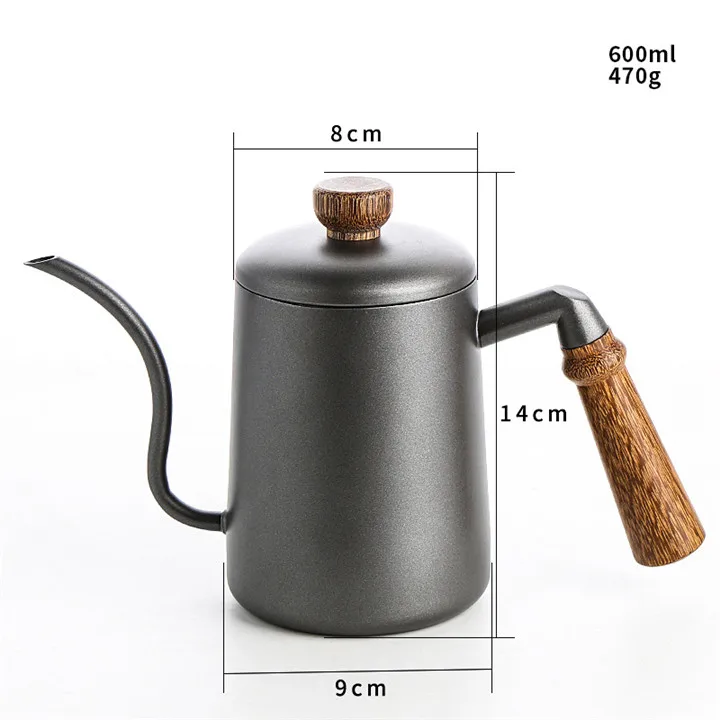 

TTLIFE Stainless Steel Classic Espresso Coffee Maker Pour Over Ergonomic Handle Coffee Maker Coffee Machine Filter Coffee Pot