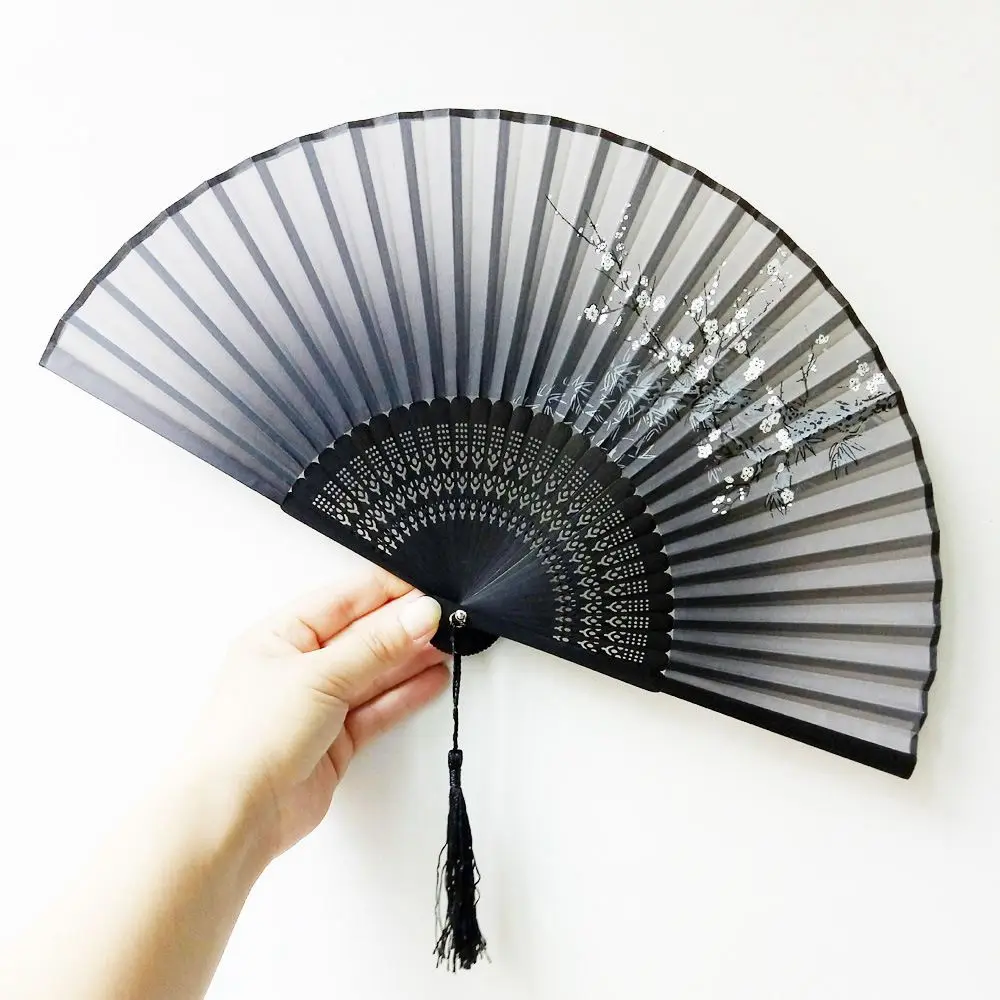 Веер бабочки Лилия Цветы Узор свадебный подарок|Декоративные вееры| |