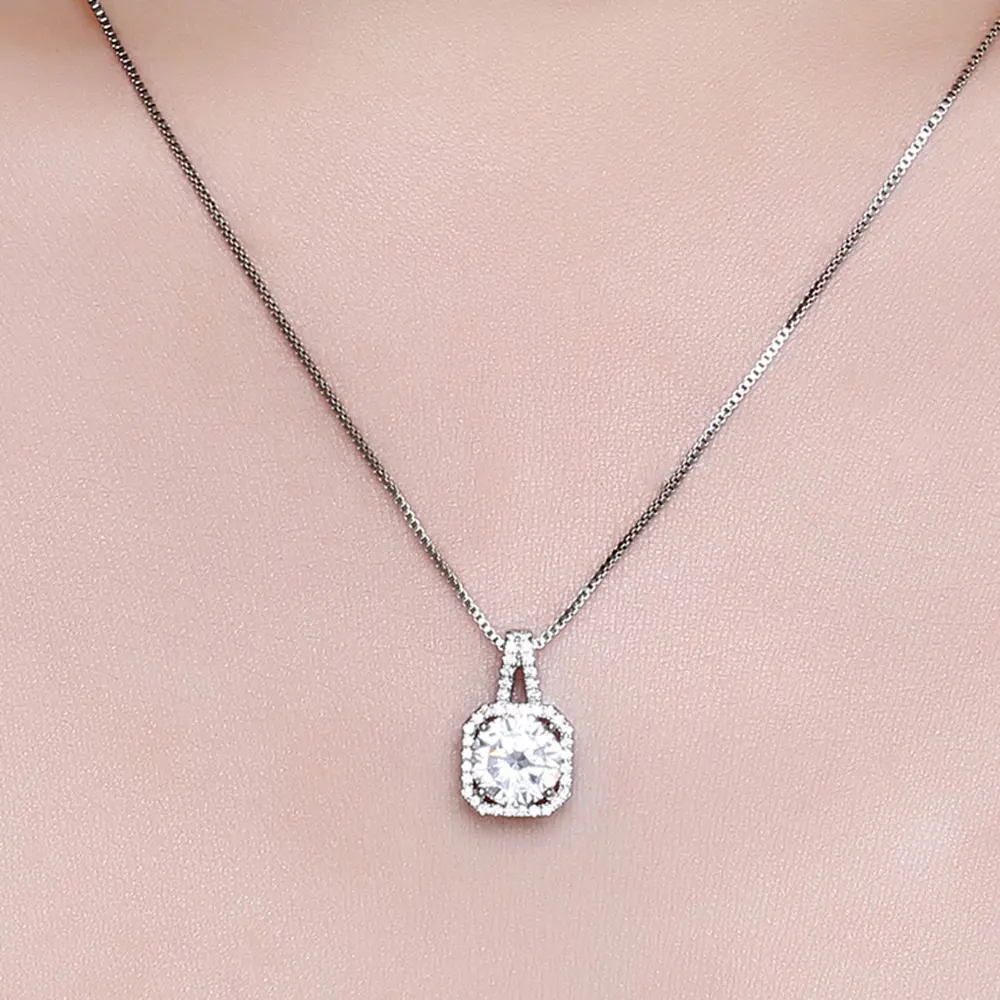 Beiver модное ожерелье AAAA + с цирконом для женщин 2019 эффектная цепочка