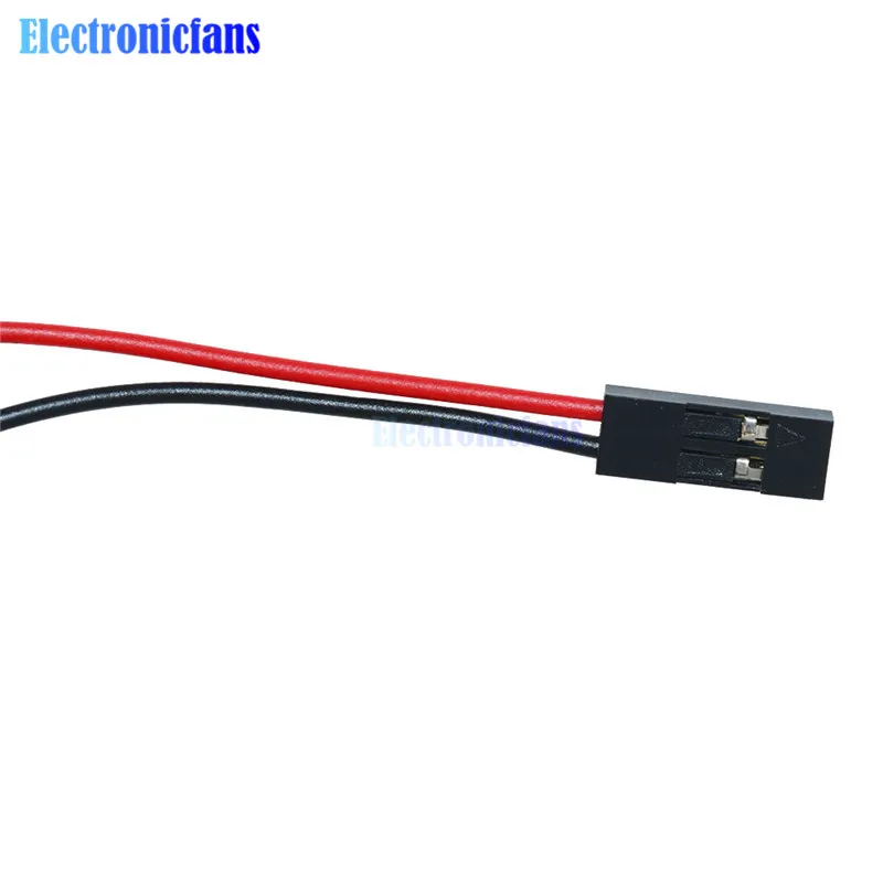 2Pcs 2Pin 70cm Cable set Female-Female Jumper Wire for Arduino 3D Printer Reprap | Электронные компоненты и