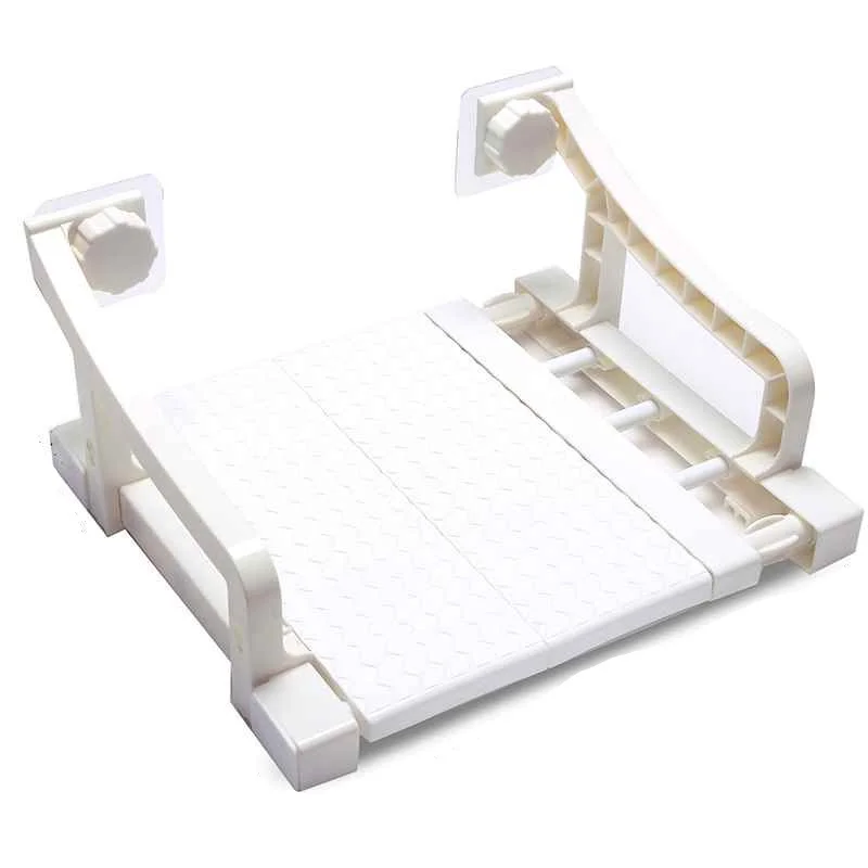 

Adjustable Storage Rack bookshelf Wall Mounted Kitchen Rack Space-saving bedroom Bathroom study telescopic organizer Shelf