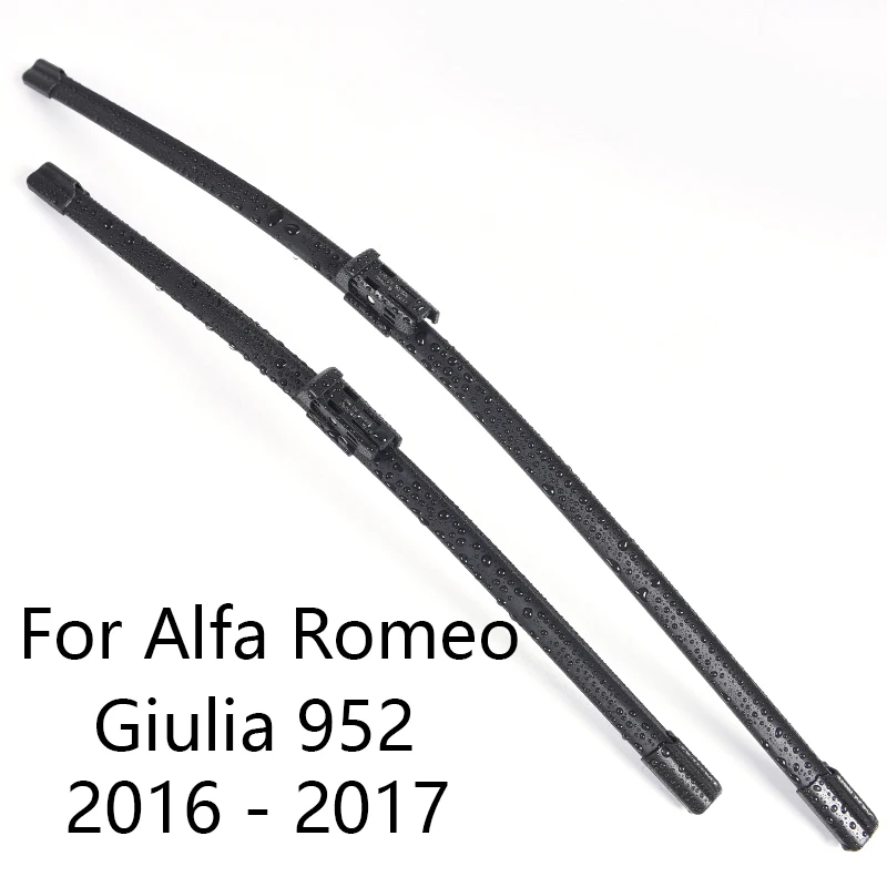 Лезвия очистителей лобового стекла автомобиля для Alfa Romeo Giulia форма 2016 2017