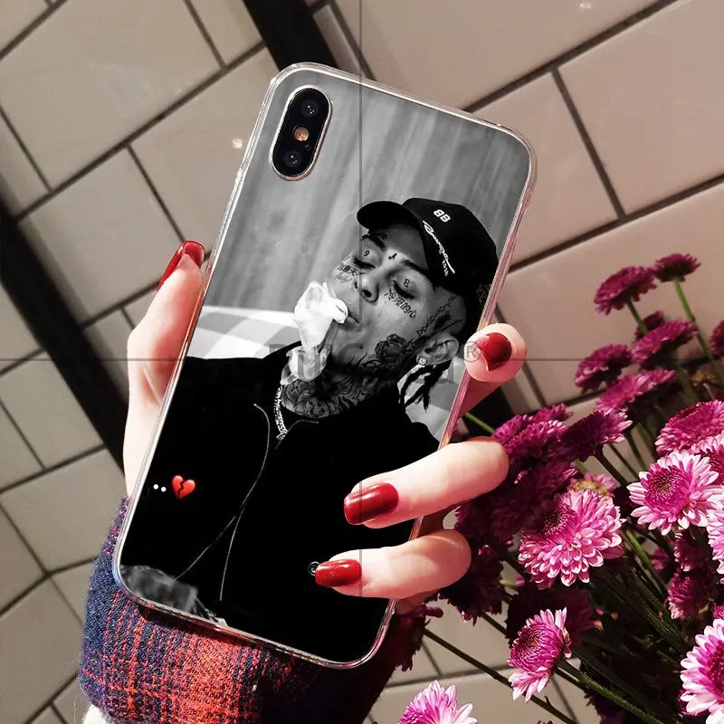 Ruicaica Lil Skies Pattern TPU мягкие Аксессуары для телефонов Чехол мобильного телефона iPhone 6S