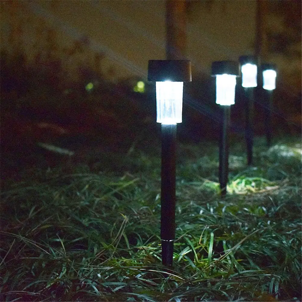 

Garden Lamp Solar Lawn Light Rainproof LED With Colorful Light Charged 10 Pack Grassland Rechargeable Solar Outdoor Light