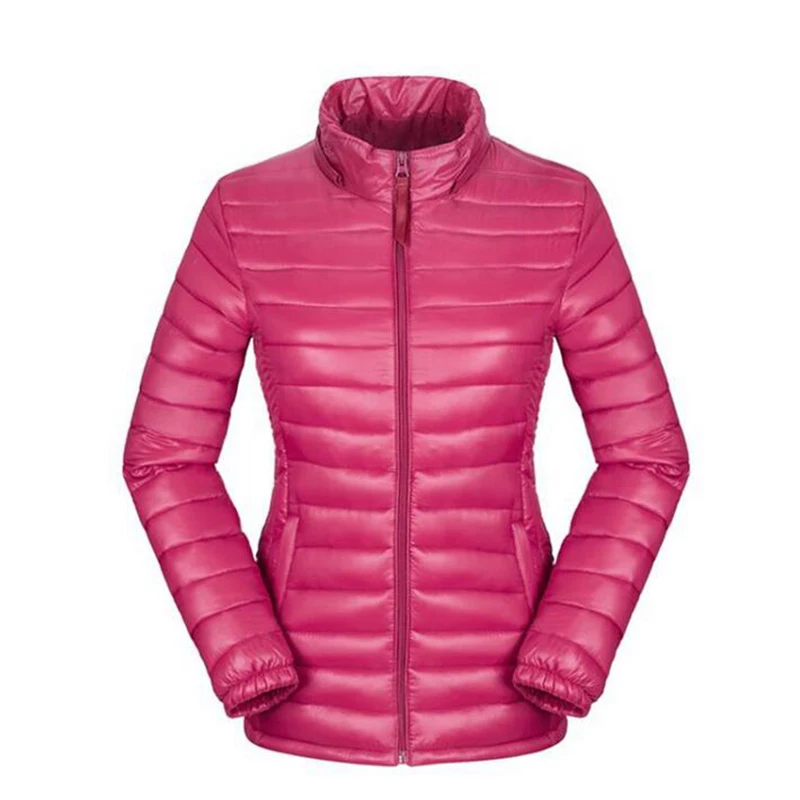 

Nice Slim Down cotton-padded Jacket Female Thin Wadded Jacket Female Casual Outerwear Stand Collar Small cotton-padded Jacket 41