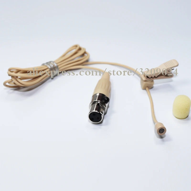 Skin XLR 3 контактный разъем TA3F зажим для галстука на лацкане микрофон конденсатор