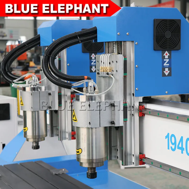 Китай горячая Распродажа 3d шпиндель с несколькими головками 1940 cnc маршрутизатор
