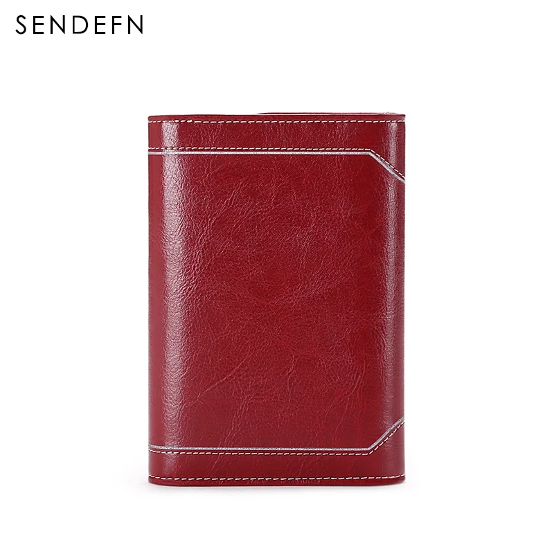 Новый фирменный женский кошелек SENDEFN для монет на молнии короткий Женский из
