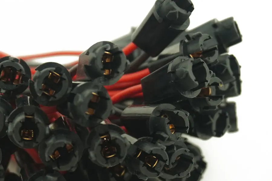 2 шт./лот T5 датчик приборной панели Светодиодная лампа Противотуманные фары