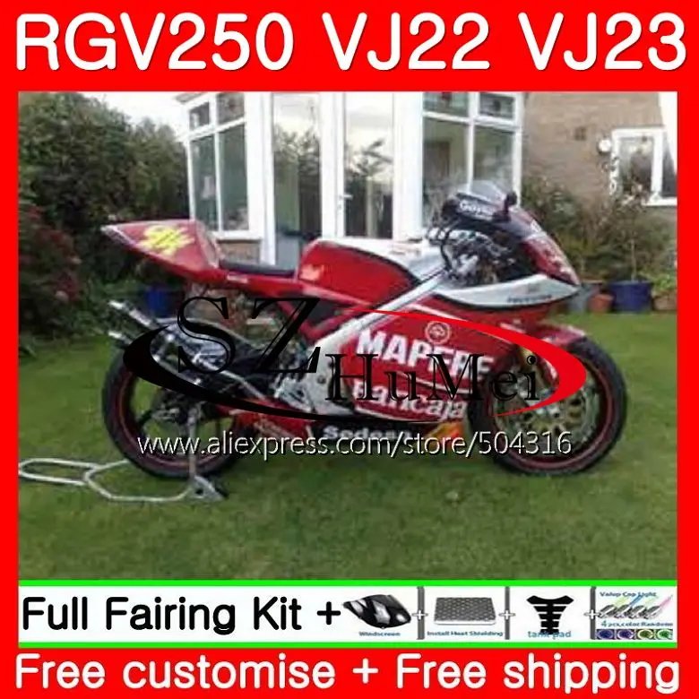 Корпус для SUZUKI VJ22 женская обувь из блестящей Красной RGV250 88 94 95 96 97 98 RGV 250 102SH. 12 VJ23 21