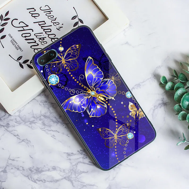 2N04 Для Honor 10i чехол для huawei Honor 10 9 Lite чехол Жесткий PC TPU черный чехол для huawei Honor 7A PRO Honor 8X 8A 7C 8C 20 чехол - Цвет: 2N04