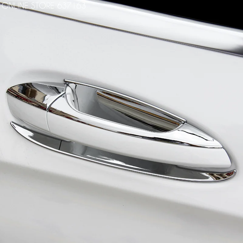 Наружная ручка двери автомобиля чехол для Mercedes Benz B C E GLK ML Class W204 W212 E200 E250 E300 E350