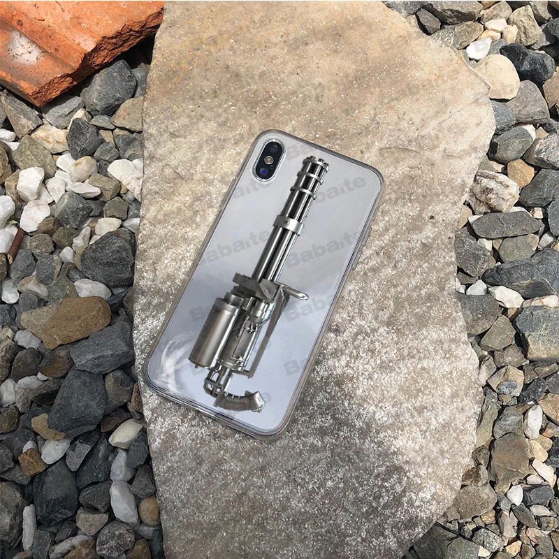 A14 Babaite снайперская винтовка AK 47 Винтовки Пистолеты Coque Shell чехол для телефона для iPhone 7 7plus X XS MAX 6 6S 8 8Plus 5 5S XR чехол - Цвет: A14
