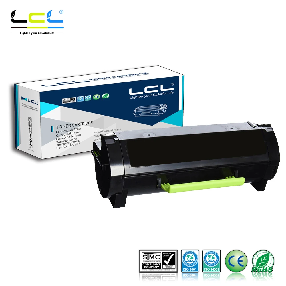 Картридж с тонером для Lexmark MS310d/MS310dn совместимый картриджем LCL 50f1рукоять 50F1000 501H