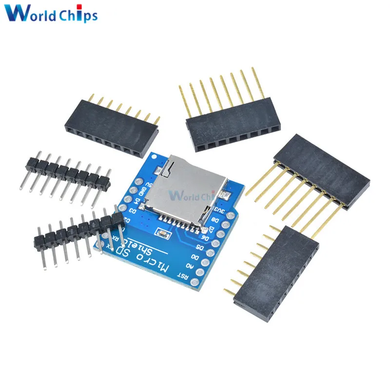 Щит для карты Micro SD WeMos D1 беспроводной модуль Arduino Mini TF Wi Fi ESP8266|shield sd|shield for arduinoarduino sd